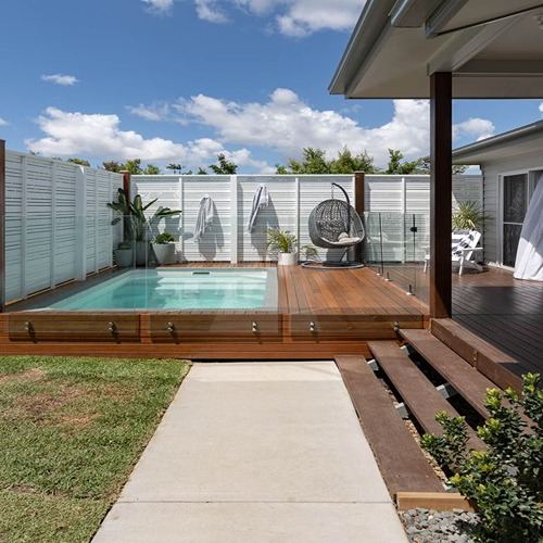 Deck and pool design